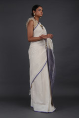 Saree With Striped PalluIMG_3685