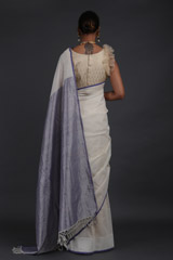 Saree With Striped PalluIMG_3704