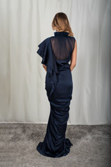 Ruffled Saree Gown_DSC2943-Edit