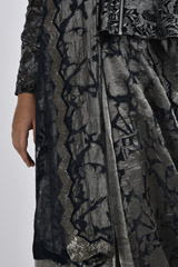 Half And Half Organza And Tissue Saree Blouse Set_DSC3005