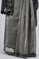 Half And Half Organza And Tissue Saree Blouse Set_DSC3009