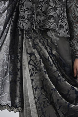 Half And Half Organza And Tissue Saree Blouse Set_DSC3013