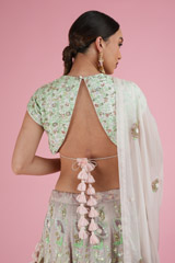 Multicolor Zari LehengaDSC02397