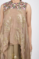 Gold Printed Top Bottom Set_SUB0633