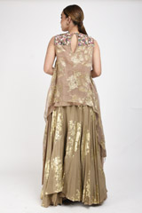 Gold Printed Top Bottom Set_SUB0650