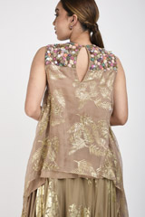 Gold Printed Top Bottom Set_SUB0653