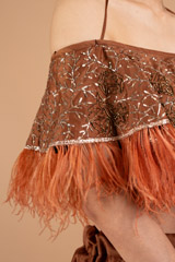 Offshoulder Crop Top And SkirtDSC01792