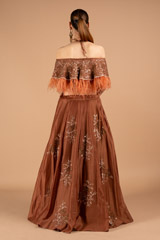 Offshoulder Crop Top And SkirtDSC01793