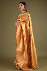 Golden Tissue Kanchivaram SareeDSC03899