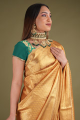 Golden Tissue Kanchivaram SareeDSC03901