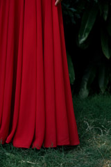 Red Draped Peplum Gown_DSC6609