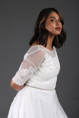 White Puffy Bridal GownIMG_4819