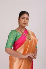 Pink Silk SareeIMG_5599