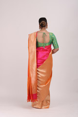 Pink Silk SareeIMG_5601