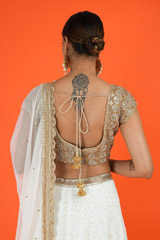 Ivory Chikankari Lehenga SetDSC02354