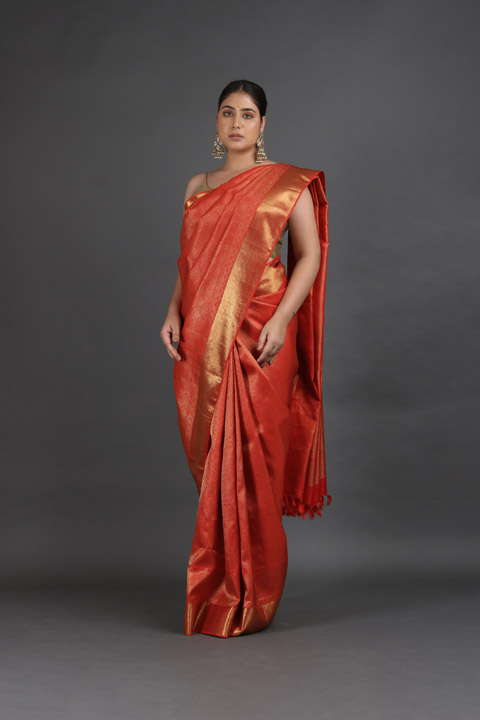 Red Silk Saree