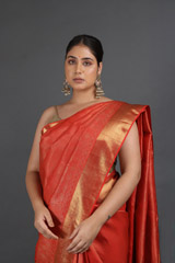 Red Silk SareeIMG_5619