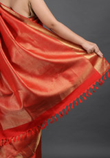 Red Silk SareeIMG_5624