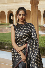 Grey  Silk  Saree2
