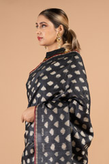 Grey  Silk  SareeDSC03660