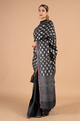 Grey  Silk  SareeDSC03661