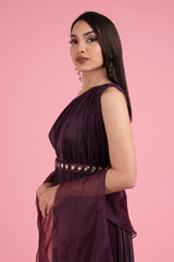 Purple Foil Ombre DressDSC03057