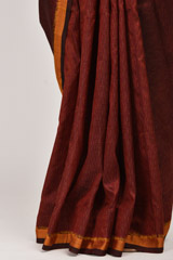 Maroon Silk Saree_DSC1353