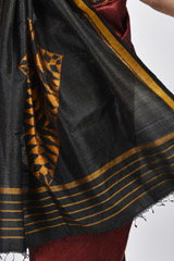 Maroon Silk Saree_DSC1356