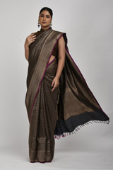 Black Silk  Saree_DSC1503