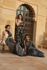 Black Ikat Saree3