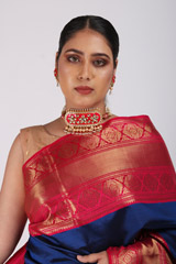 Royal Blue Kanchivaram SareeIMG_9509