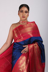 Royal Blue Kanchivaram SareeIMG_9511