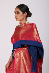 Royal Blue Kanchivaram SareeIMG_9516