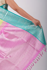 Parrot Green SareeIMG_9455