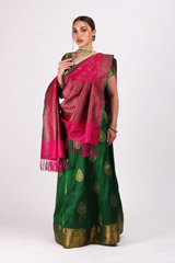 Green Kanchivaram LehengaIMG_0112