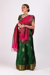 Green Kanchivaram LehengaIMG_0114