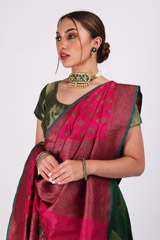 Green Kanchivaram LehengaIMG_0131