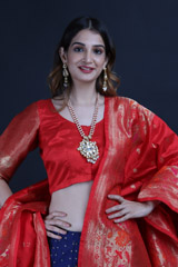 Blue Katdana LehengaIMG_0136