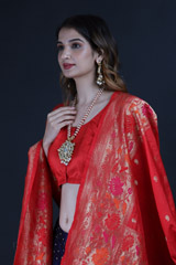 Blue Katdana LehengaIMG_0138