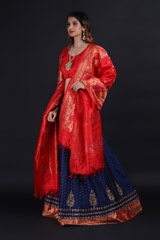 Blue Katdana LehengaIMG_0141