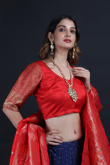 Blue Katdana LehengaIMG_0144