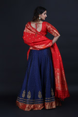 Blue Katdana LehengaIMG_0151