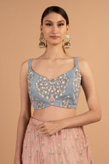 Old Rose Ombre LehengaDSC01578