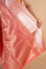 Coral Silk SareeDSC00733