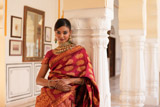Red Kanchivaram LehengaDSC07983