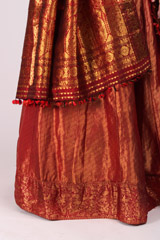 Red Kanchivaram LehengaIMG_9651
