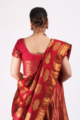 Red Kanchivaram LehengaIMG_9664