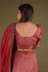 Red Kanchivaram LehengaDSC02752