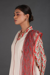 Beige Printed Kurta SetIMG_1310