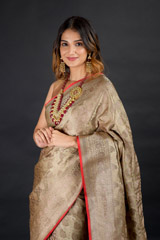 Cream Handwoven Saree_DSC2370